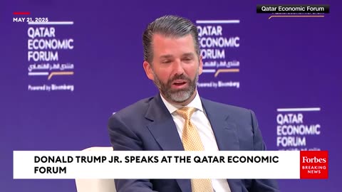 'Maybe One Day' ⚡ Donald Trump Jr. asked if he will run for President