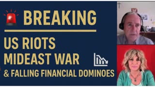 P6🚨 BREAKING– NEWS REPORT: US Riots, Mideast War & Falling Financial Dominos! 💣📉