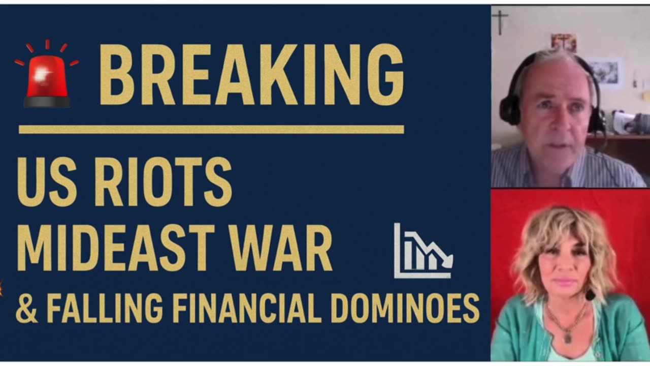 P6🚨 BREAKING– NEWS REPORT: US Riots, Mideast War & Falling Financial Dominos! 💣📉