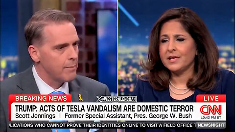 Scott Jennings Clashes With Democrat CNN Panel Guests As They Excuse, Laugh Off Tesla Terror Attacks