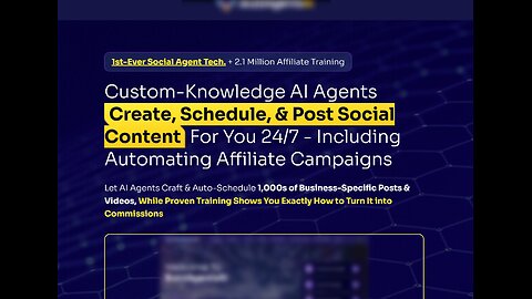 BuzzAgentsAI Demo: It’s Time to Develop Custom-Trained AI Agents to Enhance Your Social Accounts