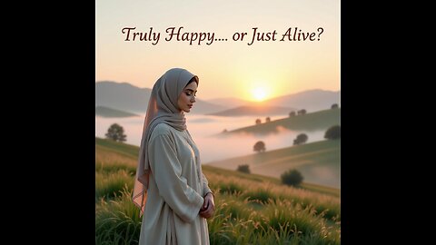 "Truly Happy… or Just Alive?" – A Wake-Up Call to Reclaim Your Life