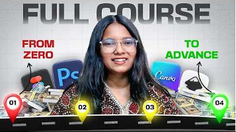 Full Graphic Design Premium Crash Course for Beginners in Hindi (0 to Hero)