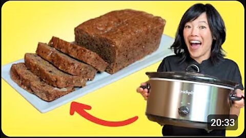 Is This 2-Hour Slow Cooker Zucchini Bread the BEST Ever? 🥒🍞 You Have to Try It!