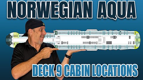 First Look NCL Aqua Cabin Deck 9 | Tall Man's Cruise Adventures