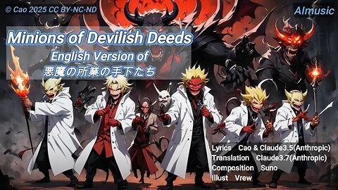 Minions of Devilish Deeds - English Version of 悪魔の所業の手下たち