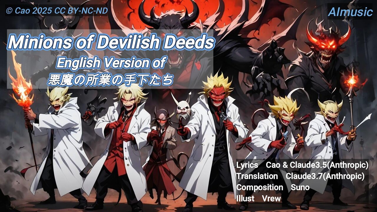 Minions of Devilish Deeds - English Version of 悪魔の所業の手下たち