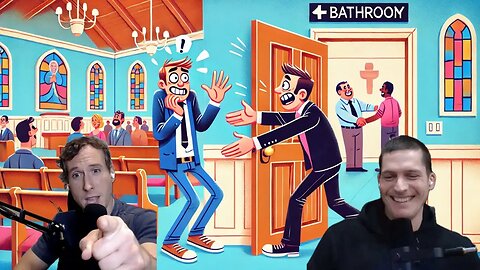 Church Meet & Greet Survival Guide: Awkward Handshakes & Bathroom Escapes.