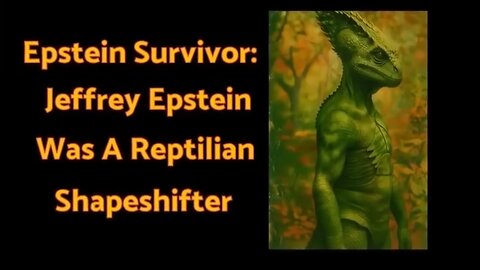 BOMBSHELL! Epstein Survivor Juliette Bryant Jeffrey Epstein was a Reptilian Shapeshifter!!