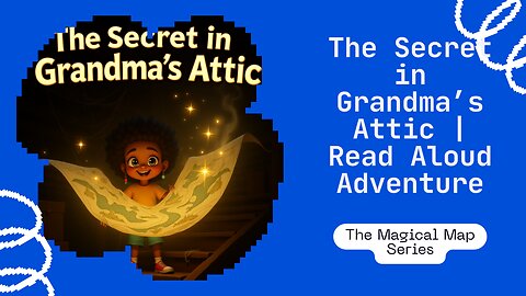 The Secret in Grandma’s Attic | Kids Bedtime Story | Read Aloud Adventure | The Magical Map Series