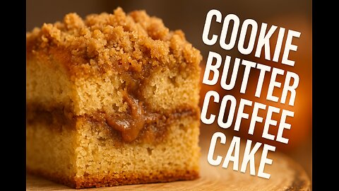 Cookie Butter Coffee Cake 🍪☕🔥 | FlavorVille Chaos