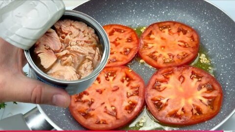 Do you have tomatoes & canned 🥫 tuna at home ? Easy , quick recipe 💕💞🥰🥰❤️❤️❤️!!!