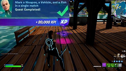 How to: Mark a Weapon, a Vehicle, and a Fish in a Single Match