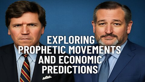 Exploring Prophetic Movements and Economic Predictions with Tucker Carlson and Ted Cruz