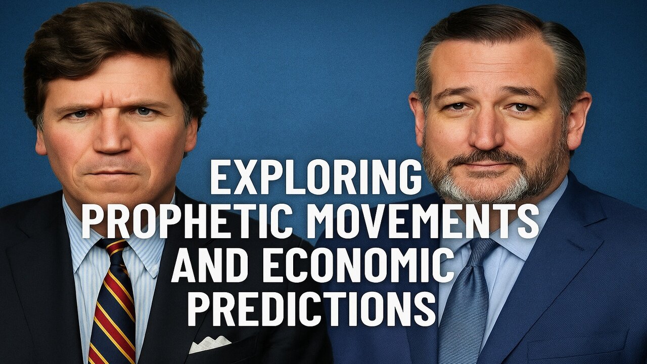 Exploring Prophetic Movements and Economic Predictions with Tucker Carlson and Ted Cruz