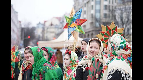 🎄✨In Kyiv, carols are sung just to the sound of sirens - the indomitable spirit of Christmas!