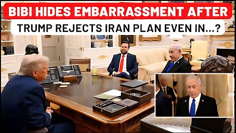 Embarrassed Netanyahu Flees From Media After 2nd 'Emergency' Trump Meet Fails? Can't Hit Iran Again?