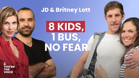 JD & Britney - 8 Kids, 1 Bus, No Fear | Ep. 85