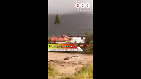 #Romania #Suceava #Broșteni #floods #climatecrisis #climate #destruction #anomaly #climatechange