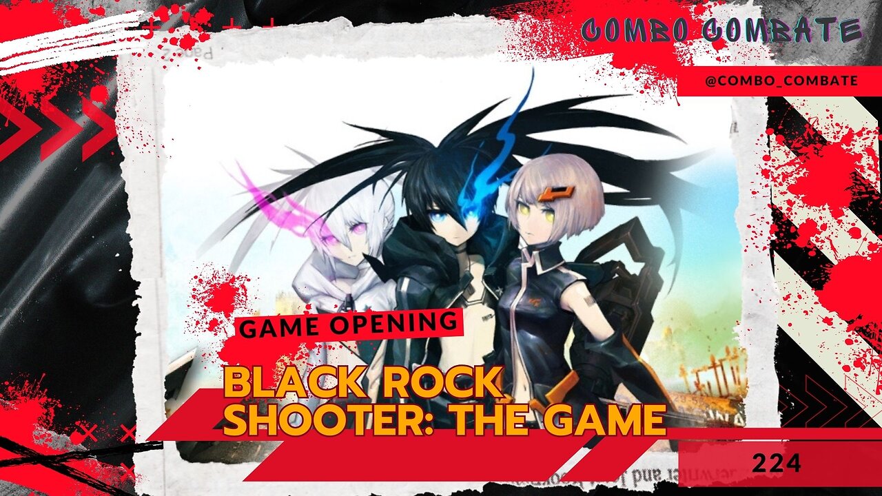 Black Rock Shooter; The Game. Abertura