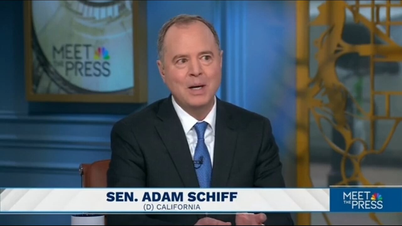 Sen Adam Schiff Blames Kamala's Loss On Status Quo