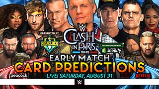 WWE Clash in Paris 2025 - Match Card Predictions