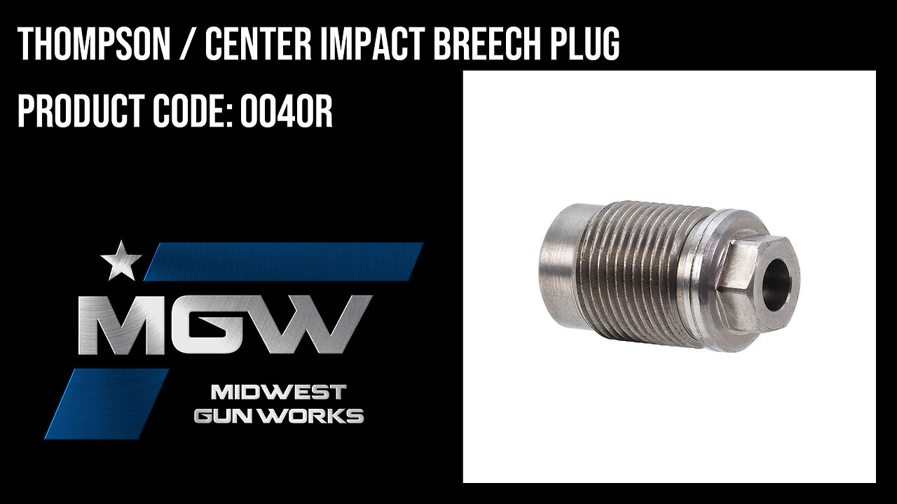 Thompson / Center Impact Breech Plug - 0040R