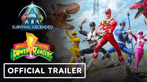 ARK - Survival Ascended x Power Rangers - Official Collaboration Trailer