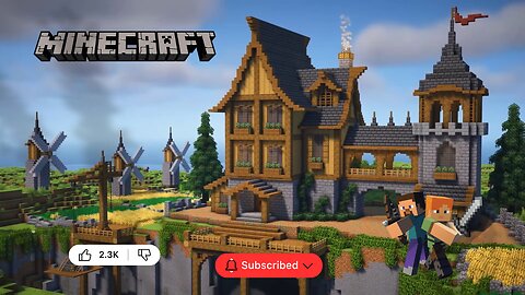 Minecraft: Build A Medieval Survival Base | Tutorial