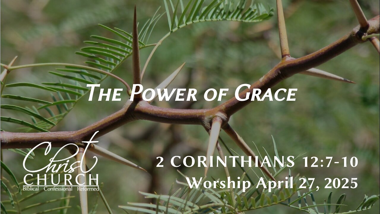 The Power of Grace | 2 Corinthians 12:7-10 | Mr. Brandon Luter