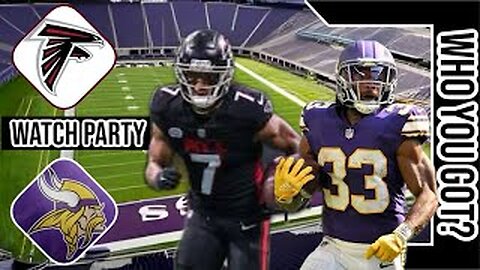 Atlanta Falcons vs Minnesota Vikings | Live Play by Play | Watch Party | #nfl 9-14-16 GAME 🏈🔥