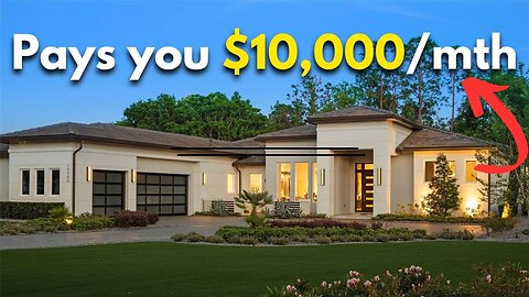 This builder will PAY you $10,000 per month when you buy this Model Home in Bella Collina