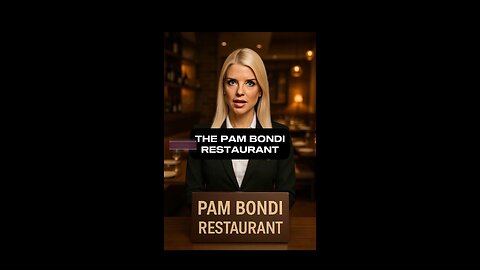 Pam Bondi restaurant