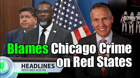 Chicago Mayor Blames Red States, Trump for the City’s Soaring Crime