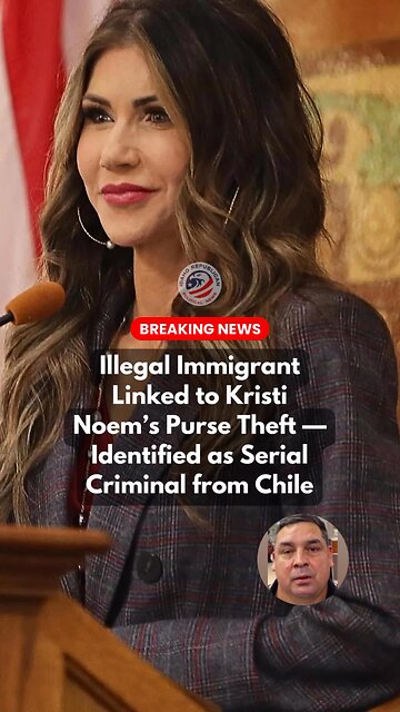 Illegal Migrant Criminal Linked to Noem Theft
