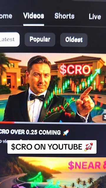 $CRO ON YOUTUBE 🚀