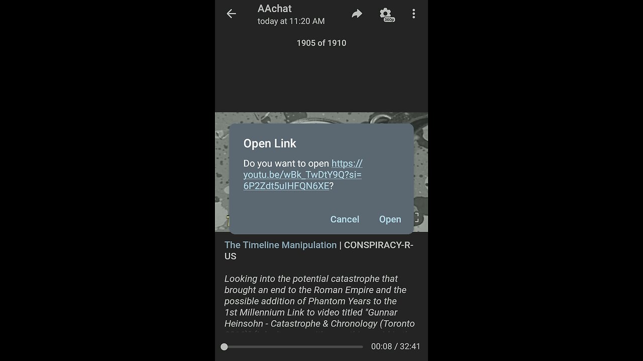 Documentary: Manipulation of the Timeline