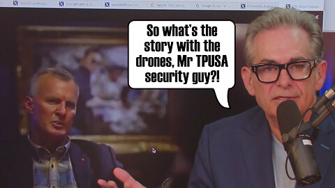 Why did TPUSA not have drones for security▮The Jimmy Dore Show