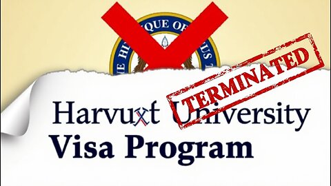 US governement terminates Harvard's visa program, ending the ability to enrol international students