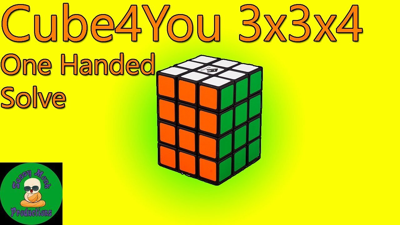 Cube4You 3x3x4 One Handed Solve