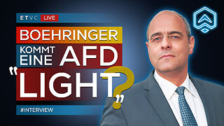 🟥 Peter BOEHRINGER: Ohne Remigration = "AfD LIGHT"? | #INTERVIEW