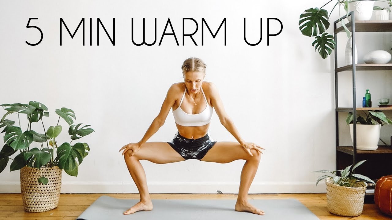 5-Minute Warm-Up 💪🏡 | Get Ready for Any Home Workout! 🔥 (No Equipment)