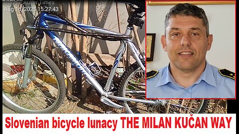 1 of 2 Here is how Slovenian police destroyed my brand new bicycle