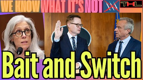 WE KNOW WHAT IT'S NOT | Is the Shakeup at the CDC All For Show? And Why is MSM so Afraid of RFK Jr.?