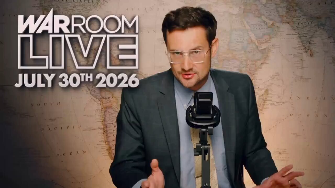 WAR ROOM LIVE WITH HARRISON SMITH - 7/30/2026: