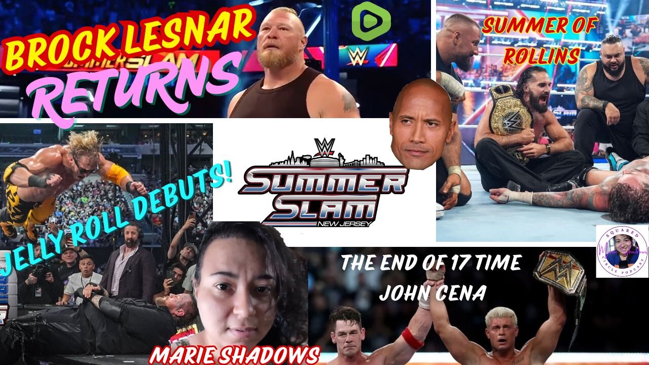 BROCK LESNAR RETURNS! IWC metldowns so sad! SummerSlam Night 1 & 2 reviews!