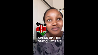 I SPEAK UP, I DIE I STAY QUIET, I DIE'