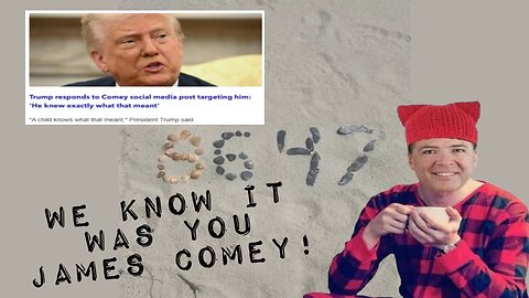 ⚡ ⚖️ COMEY'S SHELL MESSAGE TRICK ⚖️ ⚡
