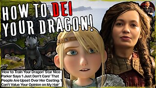 How to Train Your Dragon Star ATTACKS FANS Critical of DEI Race Swap!