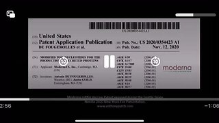 A friend found some videos from 2021 on the way back machine of Anthony Patch explaining the Moderna